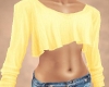 ~D~Yellow Flow Sweater