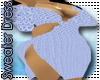 -D- Blue Sweater Dress