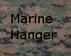 Marine camo hanger