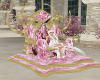 Gold & Pink Rose Throne