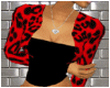 [m58]Red sweater w/ top