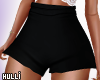 "H" Blk Casual Short