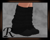 Fall Boot + Sock Black