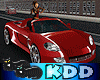 KDD Red sportscar