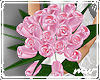 !Bridesmaid roses pink