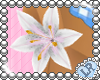 [L] White Lily Bracelet