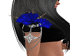 blue rose spiked pad