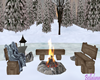 Winter fire
