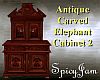 Antq Elephant Cabinet 2
