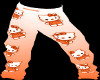 HKitty orange pj pants-M