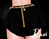 R. Lia Black Shorts