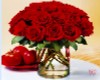 Red Roses with Apples.
