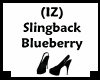 (IZ) Slingback Blueberry