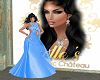 AMINA BABY BLUE HOT GOWN