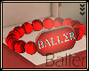 Baller Bracelet Red