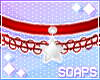 +Star Choker Red