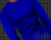 C8K Fit Long Shirt Blue