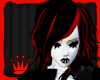 Black Red Vampire Hair