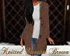 Knitted Sweater Brown