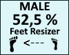 Feet Scaler 52,5% Male