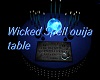 Wicked Spell ouija table