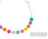 [DJ]Boho Pom Pom Necklac