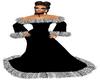 Diva black xmas gown