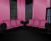 HB* Pink Corner Couch