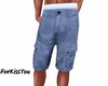 Blue Cargo Short