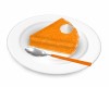 Slice of PUMPKIN PIE