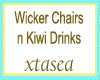 Wicker Chairs n Drinks