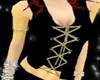 Sexy Black corset Top