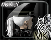 [MK] Hat White PonyTail