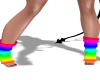 rainbow socks