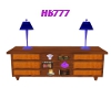 HB777 Dresser w/Shelves