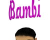 Ps Bambi Head Sign