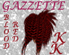 (KK)GAZTTE  RED FEATHERS