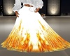 Flaming Skirt White