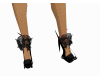 Black fantasy heels