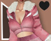 0123 Pink Fur Jacket