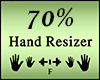 Hand Scaler 70% F/M