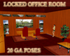 (IKY2) LOCKED OFFICE/RED