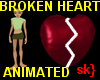 sk} Broken heart animate