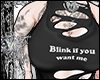 blink if u want me