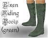 Elven Riding Boots -grn