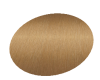 Beige round rug