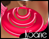 KS|Hot Pink|Earringz