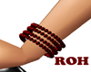 HEPBURN red beads ROH