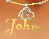 John Heart Necklace (F)