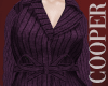 !A long purple coat